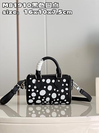 LV x YK Nano Speedy Bag M81910 Size 16x10x7cm