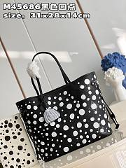 LV x YK Neverfull Bag M45686 Size 31x28x14cm - 5