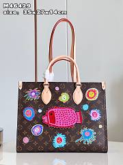 LV x YK OnTheGo Bag M46429 Size 35x27x14cm - 1