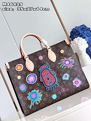 LV x YK OnTheGo Bag M46429 Size 35x27x14cm - 6