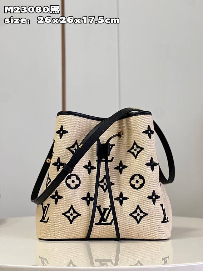 LV Nano Bucket Bag M23080 Size 26x26x17cm - 1