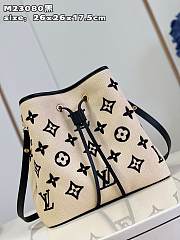 LV Nano Bucket Bag M23080 Size 26x26x17cm - 2