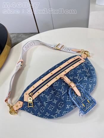 LV High Rise Bag M46837 Size 38x16x8cm