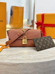 LV Low Key Messenger Bag M1212 Size 30x18x12cm - 1