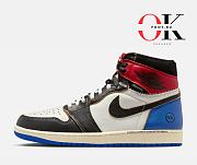 Air Jordan 1 Retro High OG SP Fragment x Union LA Varsity Red Sport Royal  IO7847-002 - 1