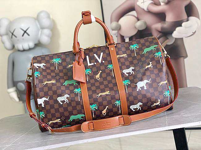 New Release 2026 LV Keepall 50 Bag M28166 50 x 29 x 23 cm - 1
