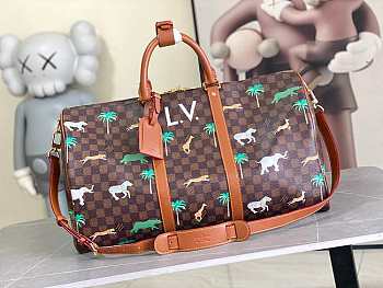 New Release 2026 LV Keepall 50 Bag M28166 50 x 29 x 23 cm