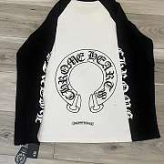 Chrome Hearts Graphic Print Mock Neck T-Shirt CHH48802 - 2