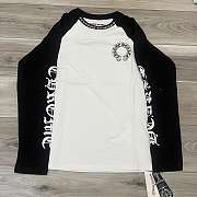 Chrome Hearts Graphic Print Mock Neck T-Shirt CHH48802 - 3