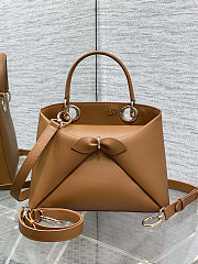 New Release 2026 Small Dior Cigale Bag Shiny Supple Calfskin 28 × 18 × 8 cm - 1