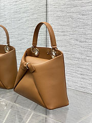 New Release 2026 Small Dior Cigale Bag Shiny Supple Calfskin 28 × 18 × 8 cm - 4