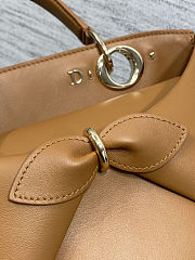 New Release 2026 Small Dior Cigale Bag Shiny Supple Calfskin 28 × 18 × 8 cm - 2