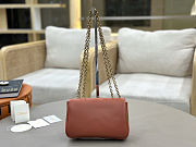 New Release 2026 Chloé Heritage shoulder bag in grained leather 26 x 15.5 x 5 cm - 6
