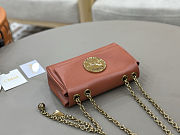 New Release 2026 Chloé Heritage shoulder bag in grained leather 26 x 15.5 x 5 cm - 4
