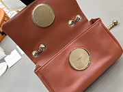 New Release 2026 Chloé Heritage shoulder bag in grained leather 26 x 15.5 x 5 cm - 3