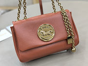 New Release 2026 Chloé Heritage shoulder bag in grained leather 26 x 15.5 x 5 cm - 2