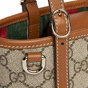 GG Emblem mini bag ‎855491 FAEUC 9758 17.5cm x 11cm x 6.5cm - 2