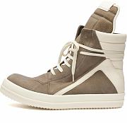 Rick Owens Men's Geobasket Sneakers in Dust/Milk - 4