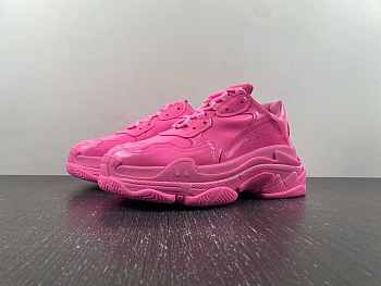 Balenciaga Triple S Sneaker in pink rubber 734953W2PAA5000