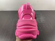 Balenciaga Triple S Sneaker in pink rubber 734953W2PAA5000 - 5