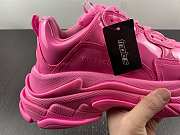 Balenciaga Triple S Sneaker in pink rubber 734953W2PAA5000 - 4