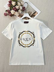 Gucci Cotton jersey T-shirt with print  ‎837959 XJHQY 9750 - 2