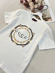 Gucci Cotton jersey T-shirt with print  ‎837959 XJHQY 9750 - 3