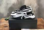 Balmain Unicorn Low-Top Black White AM1VJ309KNOC / AN0VF724KNOC - 1