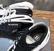 Balmain Unicorn Low-Top Black White AM1VJ309KNOC / AN0VF724KNOC - 5