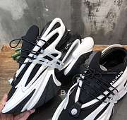 Balmain Unicorn Low-Top Black White AM1VJ309KNOC / AN0VF724KNOC - 4