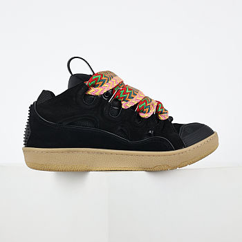 LANVIN SNEAKERS CURB EN CUIR FU-SKDK12-DRA2-P251035
