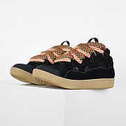 LANVIN SNEAKERS CURB EN CUIR FU-SKDK12-DRA2-P251035 - 6