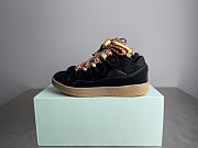 LANVIN SNEAKERS CURB EN CUIR FU-SKDK12-DRA2-P251035 - 4