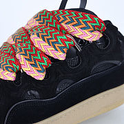 LANVIN SNEAKERS CURB EN CUIR FU-SKDK12-DRA2-P251035 - 3