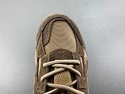 Off-White Brown Be Right Back logo combination sneakers - 5
