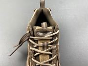 Off-White Brown Be Right Back logo combination sneakers - 4