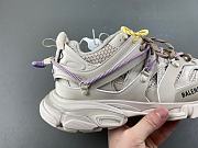 Balenciaga Women's Track Trail Laces Sneaker in Taupe/yellow/purple/brown/black 800590WTRHK9751 - 4
