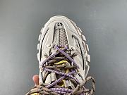 Balenciaga Women's Track Trail Laces Sneaker in Taupe/yellow/purple/brown/black 800590WTRHK9751 - 3