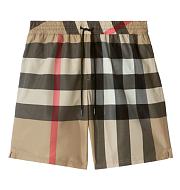 Burberry checked swim shorts - 1