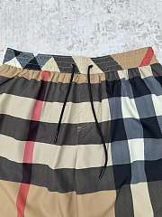 Burberry checked swim shorts - 2