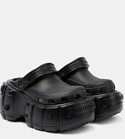 Balenciaga x Crocs Hardcrocs platform slides - 6