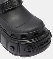 Balenciaga x Crocs Hardcrocs platform slides - 3