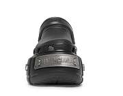 Balenciaga Crocs Mule 'Black Rubber' Sandals - 3