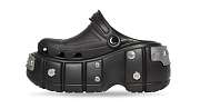Balenciaga Crocs Mule 'Black Rubber' Sandals - 4
