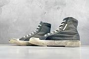 Balenciaga Blue Denim Paris High Top Sneakers  - 1