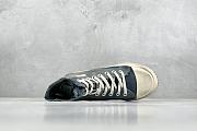Balenciaga Blue Denim Paris High Top Sneakers  - 2