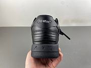 OFF-WHITE Out Of Office OOO Low Tops Triple Black OMIA189C99LEA0131010 - 6