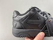 OFF-WHITE Out Of Office OOO Low Tops Triple Black OMIA189C99LEA0131010 - 2