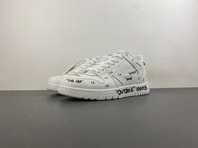 Off - White Out Of Office Sneakers OMIA189F25LEA0070110 - 1