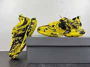 BALENCIAGA MEN'S TRACK GRAFFITI SNEAKER IN YELLOW 542023W3RRA7810 - 1